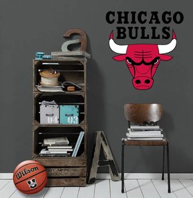 Αυτοκόλοιτο τοίχου Chicago Bulls SP54 30cm