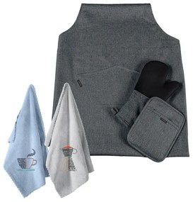 ΣΕΤ ΚΟΥΖΙΝΑΣ 5 ΤΕΜ. GUY LAROCHE - COOK SET ANTHRACITE