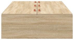 vidaXL Κρεβάτι Αποθήκης Sonoma Oak 100x200 εκ