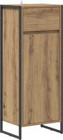 vidaXL Ντουλάπι Μπάνιου Artisan Δρυς 40 x 30 x 100 εκ