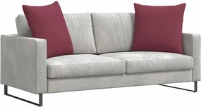 vidaXL Μαξιλάρι Καναπέ 2 pcs Κόκκινο 80 x 80 cm ύφασμα