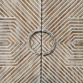 Ντουλάπι Home ESPRIT Λευκό Ξύλο από Μάνγκο 85 x 38 x 134 cm