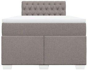 ΚΡΕΒΑΤΙ BOXSPRING ΜΕ ΣΤΡΩΜΑ TAUPE 120X190 ΕΚ. ΥΦΑΣΜΑΤΙΝΟ 3288138