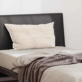vidaXL Μαξιλάρι με μαξιλάρι Λευκό 80 x 40 x 20 εκ Πολυεστέρας