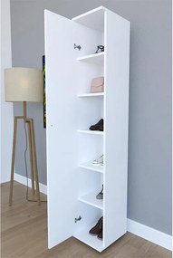 Ντουλάπι-στήλη Juan λευκό 30x35x177εκ 30x35x177 εκ.