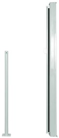 vidaXL Σκίαστρο Πλαϊνό Συρόμενο Μαύρο 140 x 300 εκ.