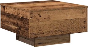 vidaXL Τραπεζάκι σαλονιού Παλιό Ξύλο 55 x 55 x 31 cm