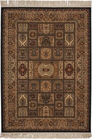 Χαλί (240x300) Βιοκαρπέτ Isfahan 3517D Black/ Black