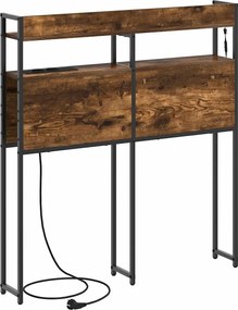 vidaXL Κεφαλάρι Αποθήκης με αποθήκευση Καπνιστή δρυς