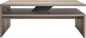 Τραπέζι σαλονιού σε χρώμα γκρι-μπεζ 110x65x42