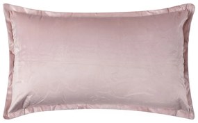 Βελουτέ Διακοσμητική Μαξιλαροθήκη (35x60) Silk Fashion A804 Πούδρα