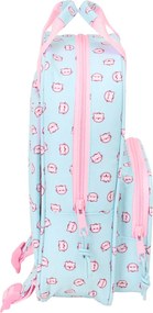 Σχολική Τσάντα Pembe The pink cat Πολύχρωμο 20 x 28 x 8 cm