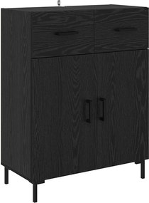VidaXL Highboard 2 τμχ. Μαύρη Οξυά 69,5 x 34 x 180 εκ.