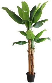 Τεχνητό Δέντρο Μπανανιά NP708_220 Ύψος 220cm Green New Plan Plastic, Fabric