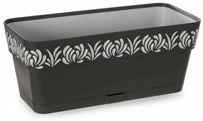 Κηπουρός Stefanplast Gaia Ανθρακί Πλαστική ύλη 13,3 x 12,3 x 29,3 cm (12 Μονάδες)