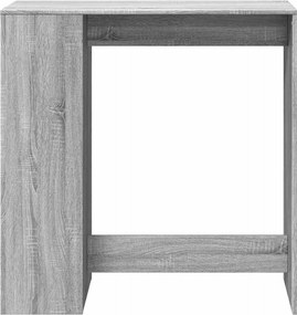 vidaXL Τραπέζι Μπαρ Γκρι Sonoma 101x40x103,5 εκ. από Επεξεργ. Ξύλο