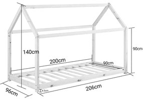 Κρεβάτι παιδικό Layla-Leuko