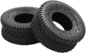 vidaXL Λάστιχα για Καρότσι 2 τεμ. 15x6.00-6 4PR από Καουτσούκ