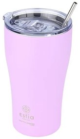 Estia Θερμός Coffee Mug Save The Aegean 500ml Lavender Purple 01-23195