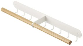Βάση Κοσμημάτων Επιτοίχια LBTYMZK2513 32x4,5x6,7cm Natural-White Yamazaki Steel,Wood