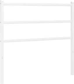 vidaXL Ανταλλακτικό κεφαλάρι Λευκό 107 εκ. Μεταλλικό