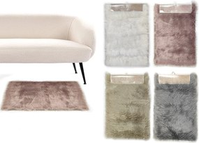 Χαλί Πολύχρωμο Πολυεστέρας 60x90cm Σε 4 Χρώματα