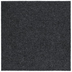 vidaXL Χαλί Διάδρομος / Συλλέκτης Βρωμιάς Ανθρακί 100 x 100 εκ.