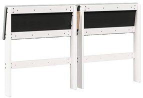 vidaXL Ταπετσαρισμένο κεφαλάρι Ανοιχτό γκρι 140 cm