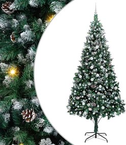 vidaXL Τεχνητό Χριστουγεννιάτικο Δέντρο με 300 LED Πράσινο 240 cm