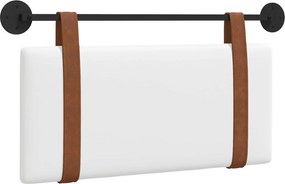 vidaXL Κρεμαστό Κεφαλάρι Λευκός Αντίκα PU