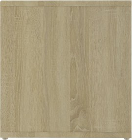 vidaXL Έπιπλα Τηλεόρασης 2 τεμ Sonoma Δρυς 72x35x36,5εκ Επεξ. Ξύλο