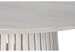 Τραπεζαρία Home ESPRIT Λευκό ξύλο mindi 180 x 100 x 75 cm