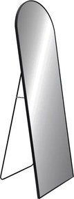 Καθρέπτης Lorens I pakoworld μαύρο αλουμίνιο 60x40x160εκ
