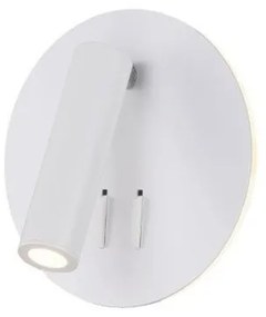Σποτ Απλίκα Φωτιστικό Τοίχου Ios 176 C176-WL-01-6W Maytoni-C176-WL-01-6W-W-Λευκό C176-WL-01-6W-W