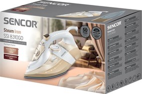 Ατμοσίδερο Sencor SSI 8310GD 3200 W με Κεραμική Πλακα Gold