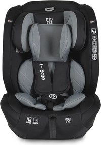 Κάθισμα Αυτοκινήτου ISOfix (76-150εκ. Ύψος) Moni i-Safe i-Size Grey