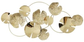 Διακοσμητικό τοίχου Lacy Inart μέταλλο σε χρυσή απόχρωση 118x57x5εκ 118x57x5 εκ.