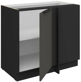 Επιδαπέδιο ντουλάπι Arianna 105 ND 1F BB-Γκρι