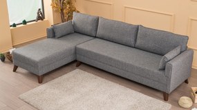 Corner Sofa Bella Corner Sofa Left 1 Grey