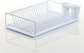 Πιάτοθήκη με ΔΙΣΚΟ 38037/WHITE 41x27.5cm