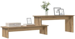 vidaXL Ντουλάπι TV artisan δρυς 180 x 30 x 43 εκ. Επεξεργασμένο ξύλο