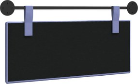 vidaXL Κρεμαστό Κεφαλάρι Μπλε τζην ύφασμα