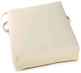 Μαξιλάρι Καθίσματος 154657 Ecru 37χ40Χ6cm Πολυέστερ