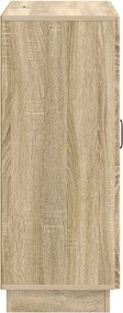 vidaXL Πλαϊνό γραφείο με συρτάρι Sonoma Δρυς 66 x 34,5 x 87 εκ.