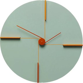 Ρολόι Τοίχου Felice Πράσινο 30x4.2x30εκ. - Πράσινο