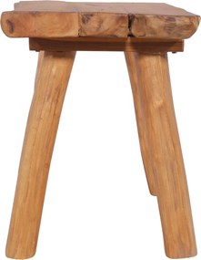 vidaXL Πάγκος Κήπου 80 εκ. από Μασίφ Ξύλο Teak