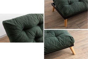 3-Seat Sofa-Bed Saki - Green Green