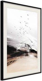 Αφίσα - Flight into the Unknown - 20x30 - Μαύρο - Με πασπαρτού