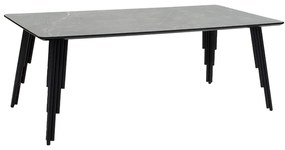 Τραπέζι σαλονιού Lifo pakoworld MDF ανθρακί cement-μαύρο 120x60x45εκ Model: 096-000027