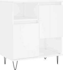 vidaXL Συρταριέρα Λευκή 60 x 35 x 70 εκ. από Επεξεργασμένο Ξύλο